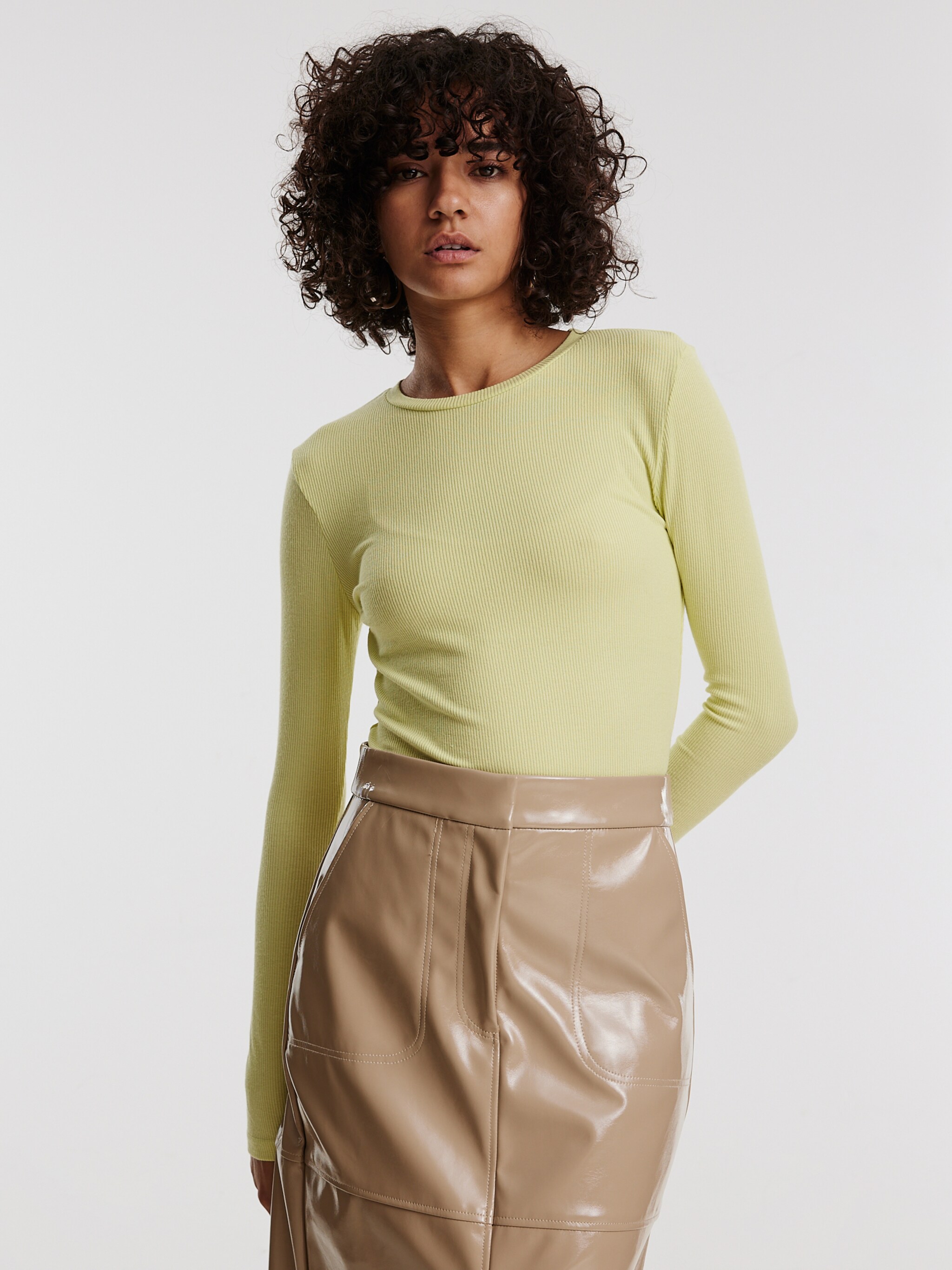 EDITED Producten Shirt 'Inoa' Groen