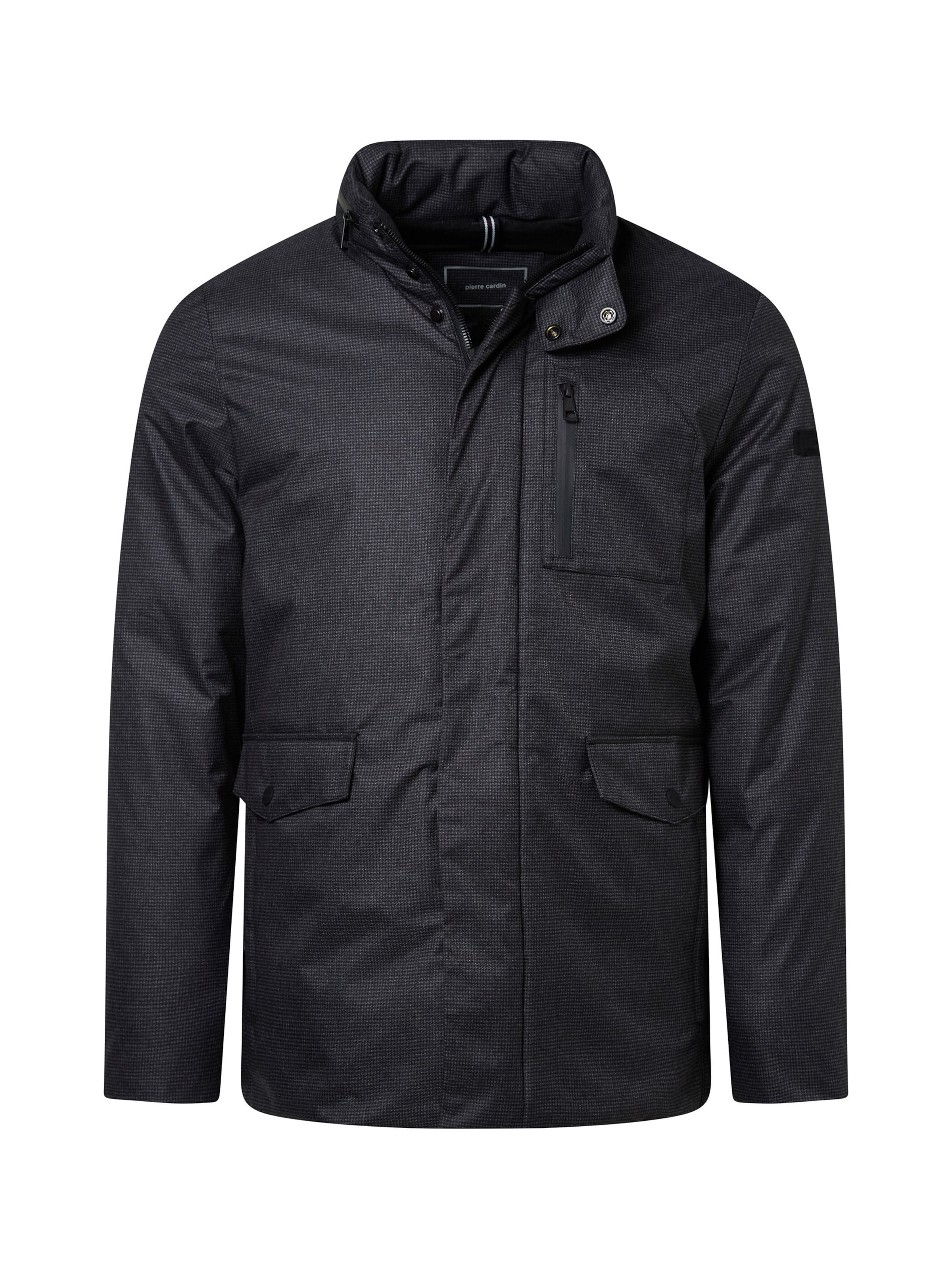 Veste mi-saison PIERRE CARDIN en gris : devant