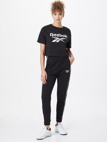 Reebok Тениска в черно