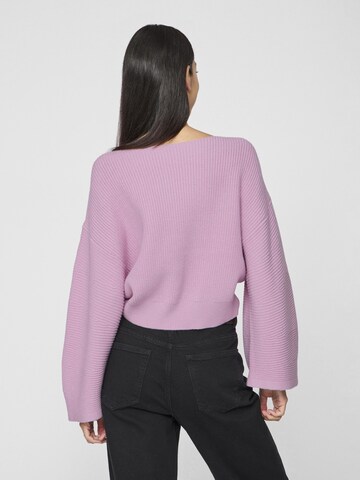 VILA - Jersey en rosa