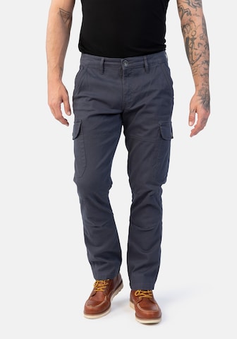 Hero Regular Cargohose in Blau: Vorderseite