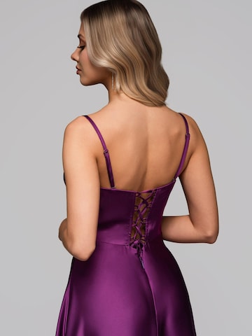 Ombre Abendkleid‌ in Lila
