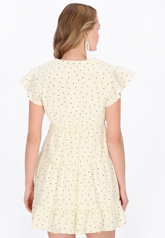 Robe d’été MYMO en jaune