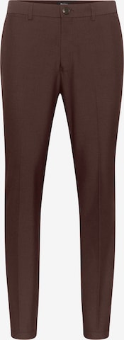Matinique Chino trousers 'Liam ' in Brown: front