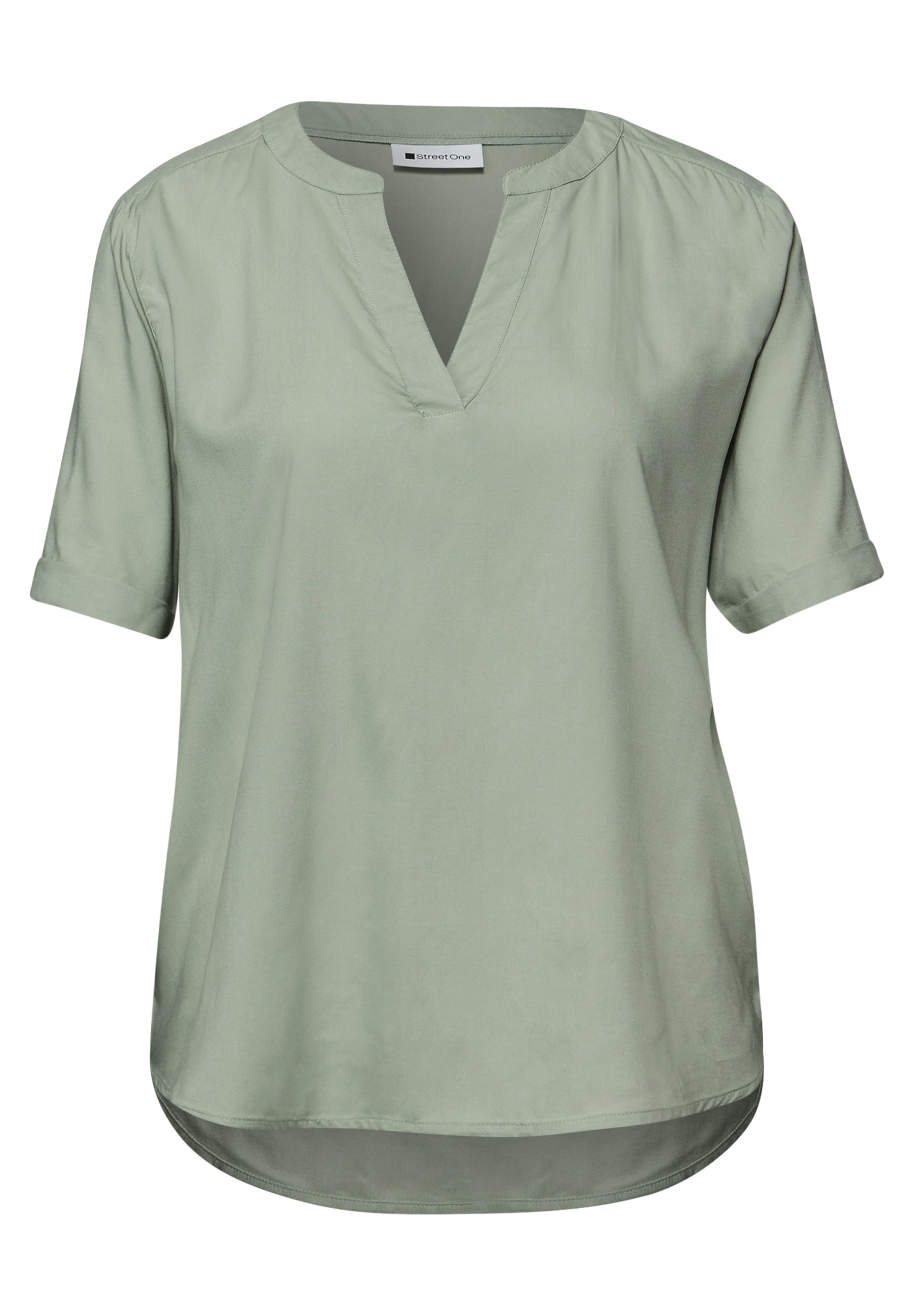 STREET ONE Bluse in Grün: Vorderseite