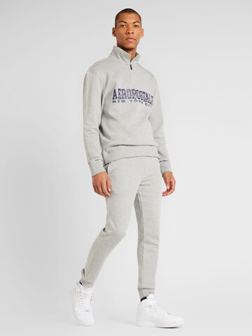 Sweat-shirt 'NEW YORK CITY' AÉROPOSTALE en gris