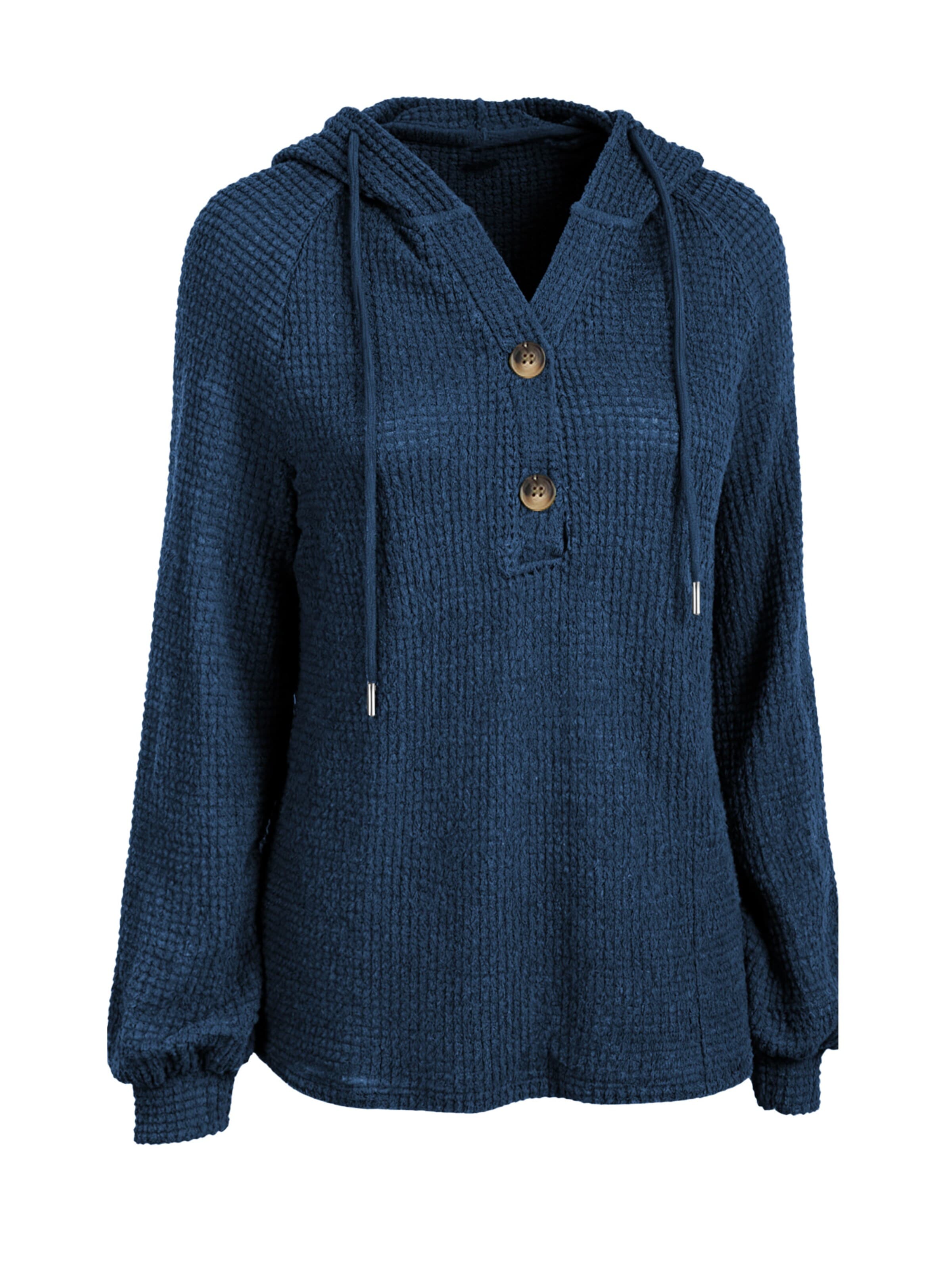 Pull-over MEETWEE en bleu : devant