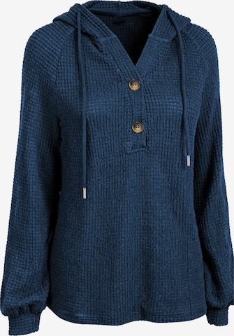 Pull-over MEETWEE en bleu : devant