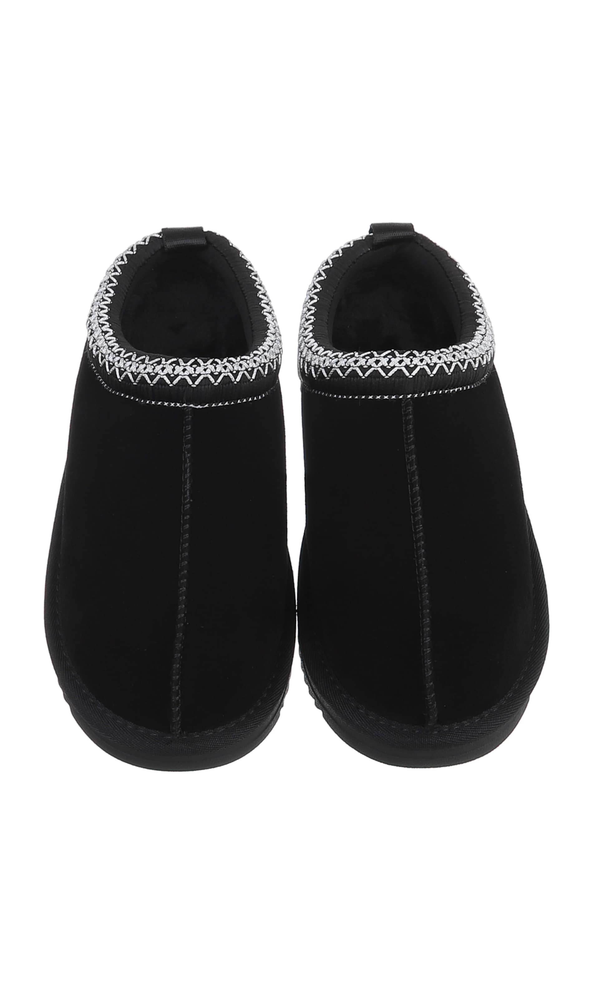 Ital-Design Pantolette in Schwarz