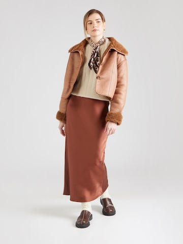 Trendyol Winter jacket in Beige