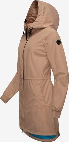 Ragwear Toiminnallinen pitkä takki 'Bronja II' värissä ruskea
