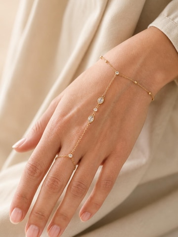 Bracelet Cala Rose en or : devant