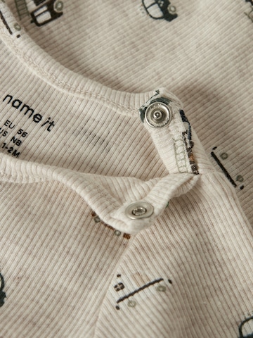 Barboteuse / body 'NBMTHUE' NAME IT en beige