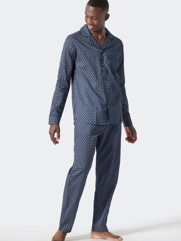 uncover by SCHIESSER Long Pajamas in Blue