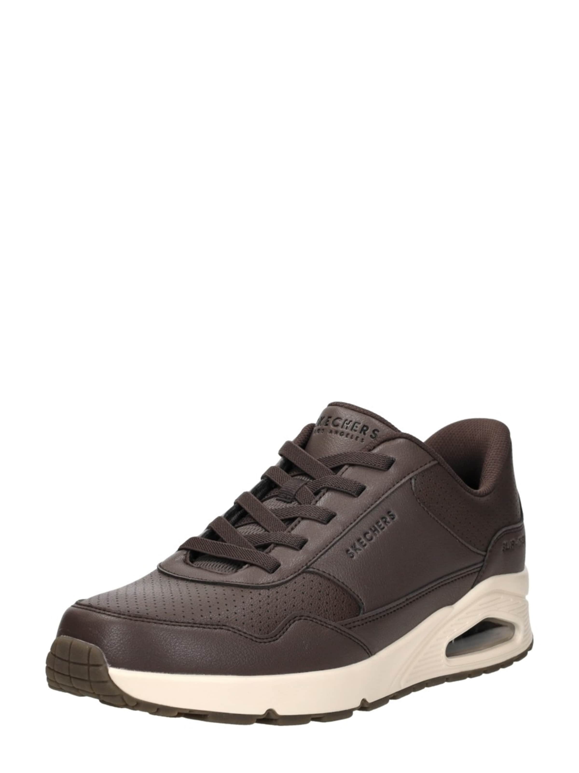 SKECHERS Sneakers laag 'Slip-Ins: Uno - Banksia Luxe' in Bruin