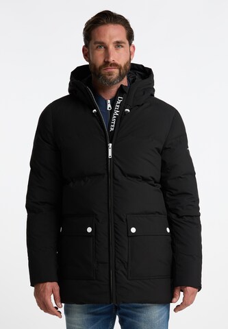 Veste d’hiver 'Pryam' DreiMaster Maritim en noir : devant