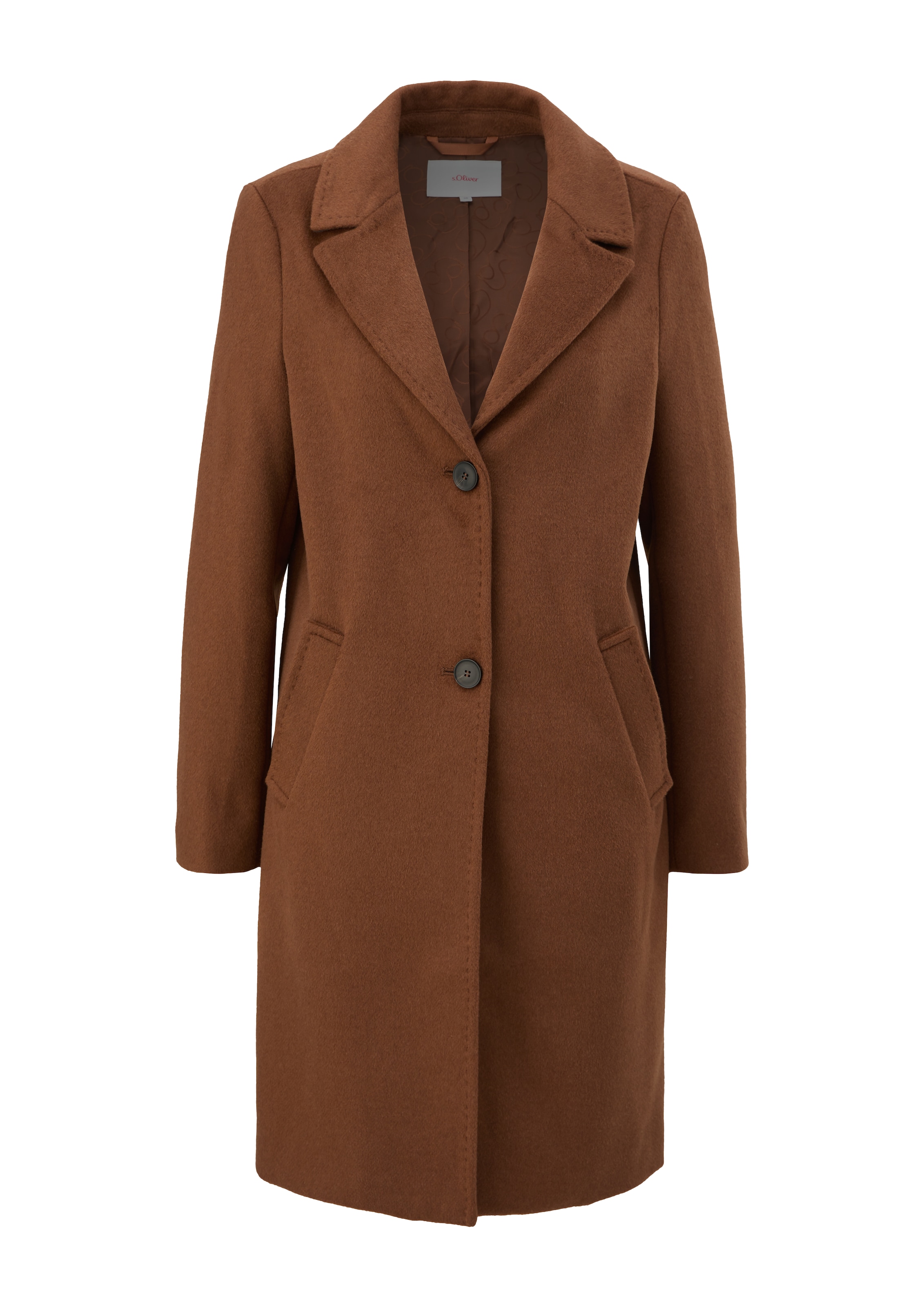 s.Oliver Prechodný kabát - Hnedá: predná strana