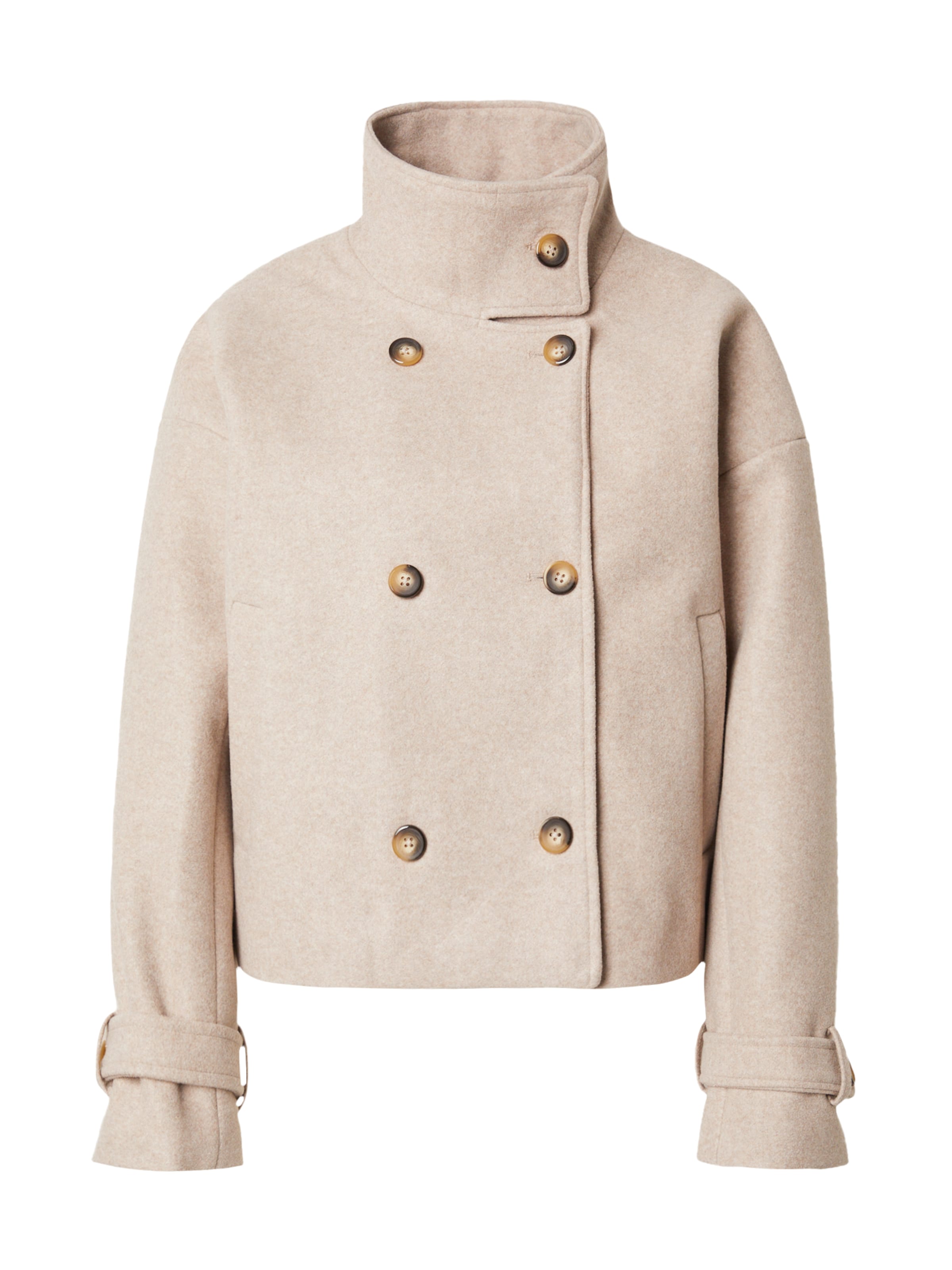 VILA Демисезонная куртка 'VIMISA' в Бежевый: спереди