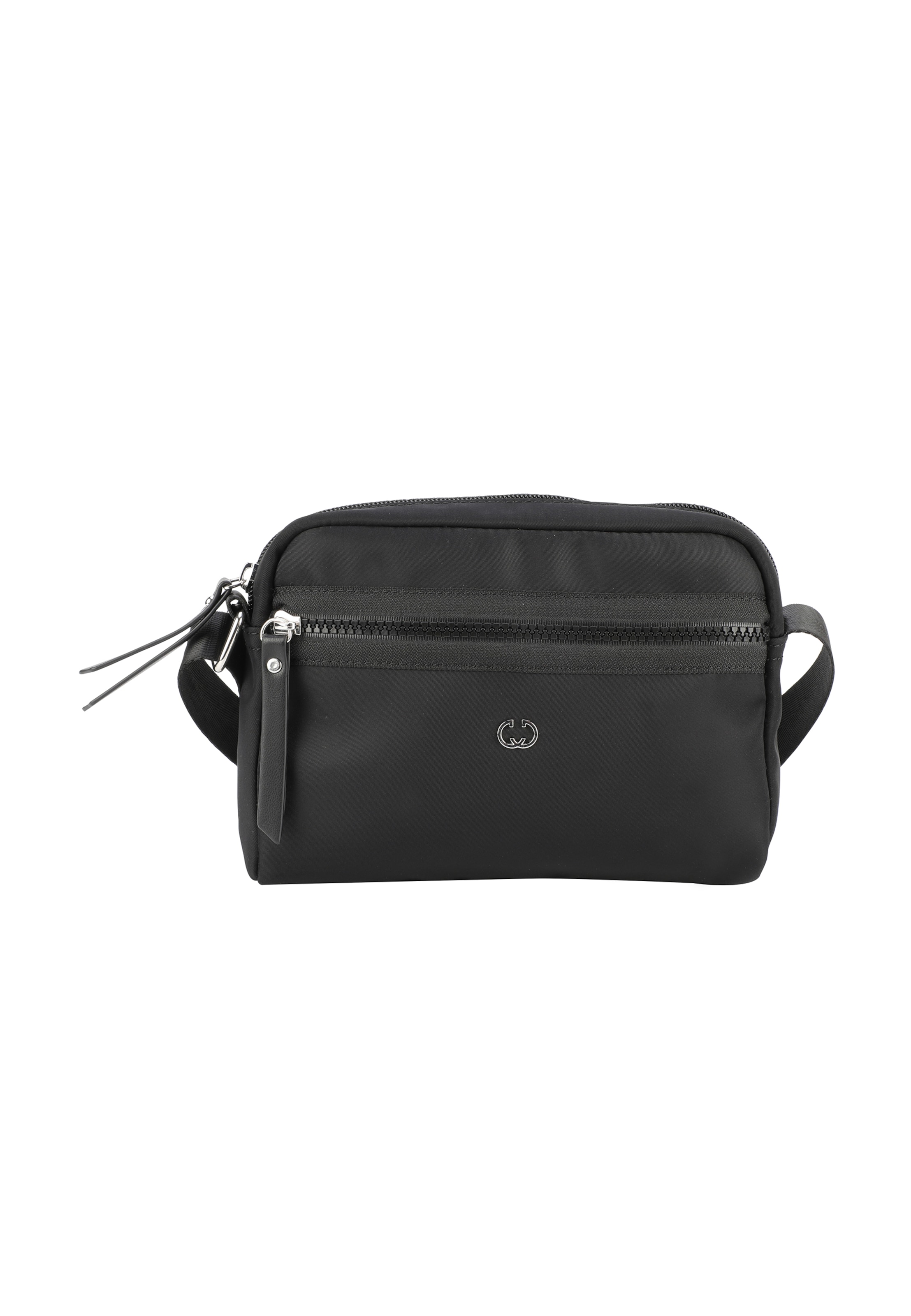 GERRY WEBER Schoudertas 'Echoes' in Zwart: voorkant