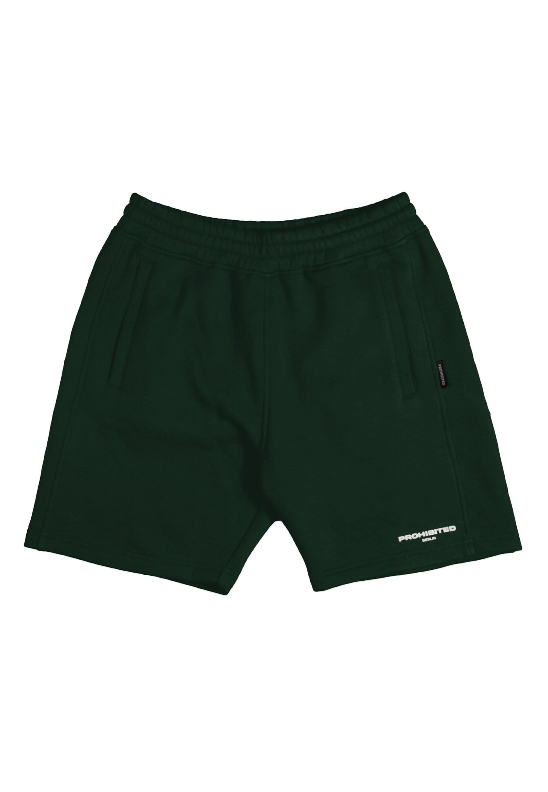 Prohibited Ohlapna forma Hlače | zelena barva: sprednja stran