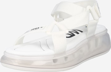 F_WD - Sandalias 'XP6_SEITEN' en blanco: frente