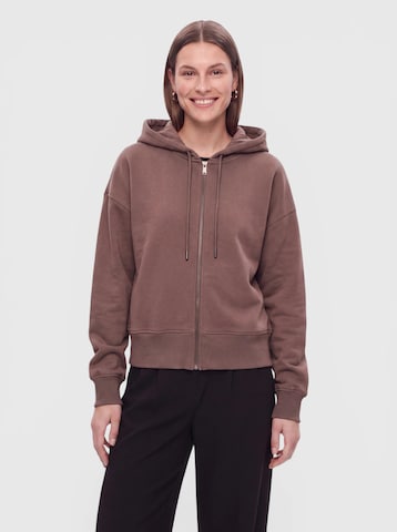 Veste de survêtement everly® en marron : devant
