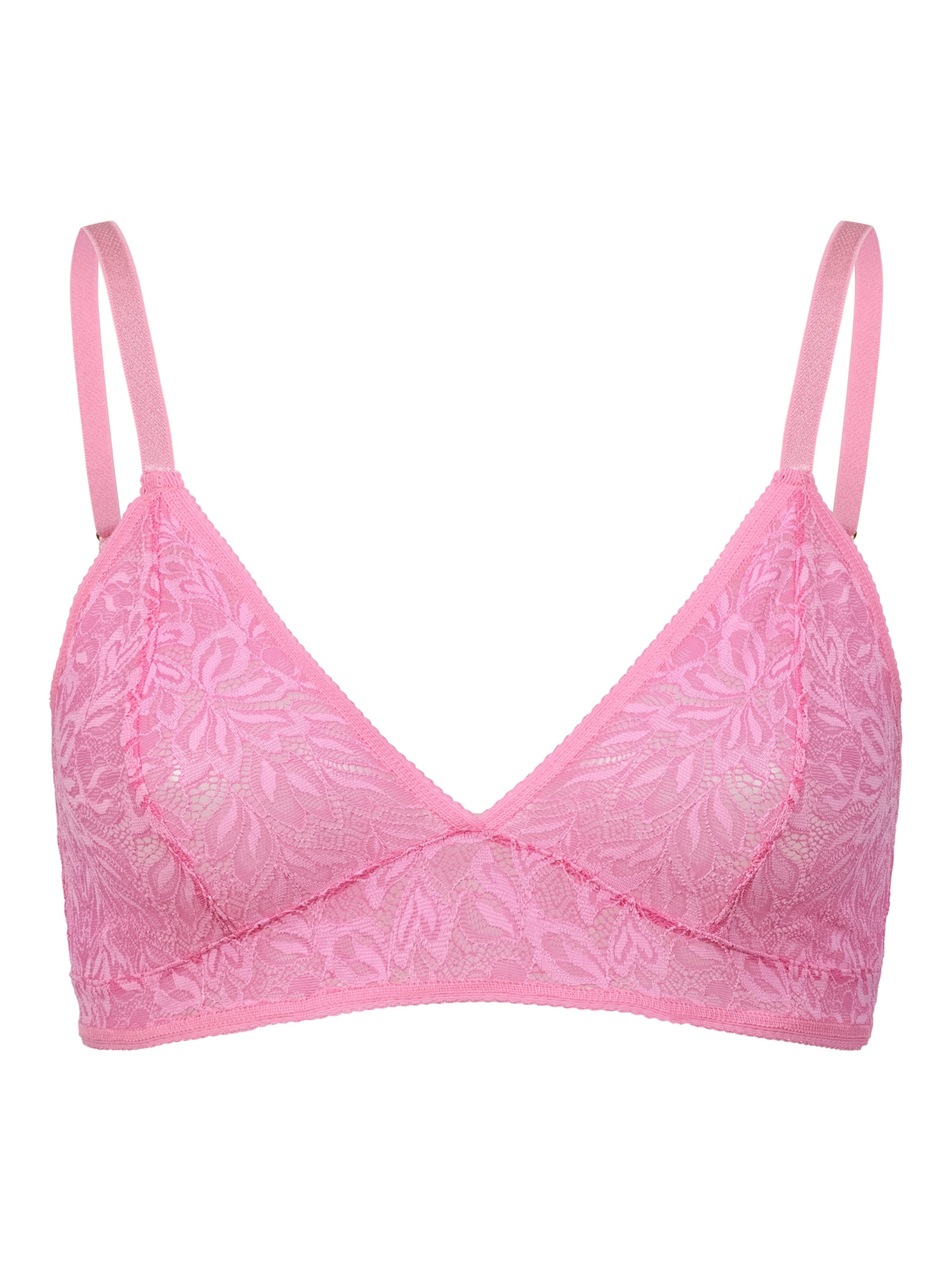 Erlich Textil - Soutien Bustier Soutien em rosa: frente