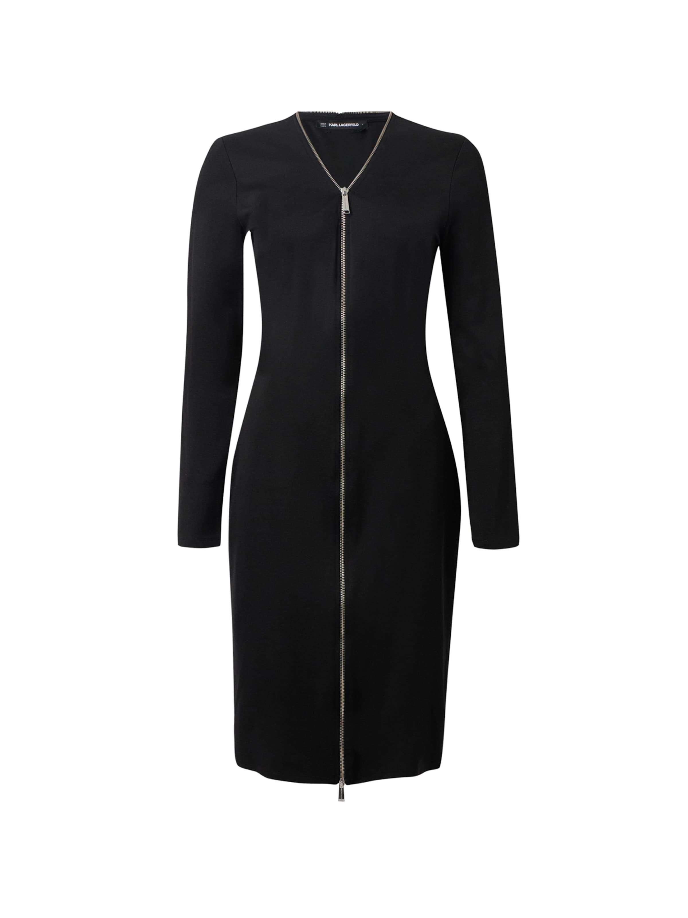 Karl Lagerfeld Šaty – černá: přední strana