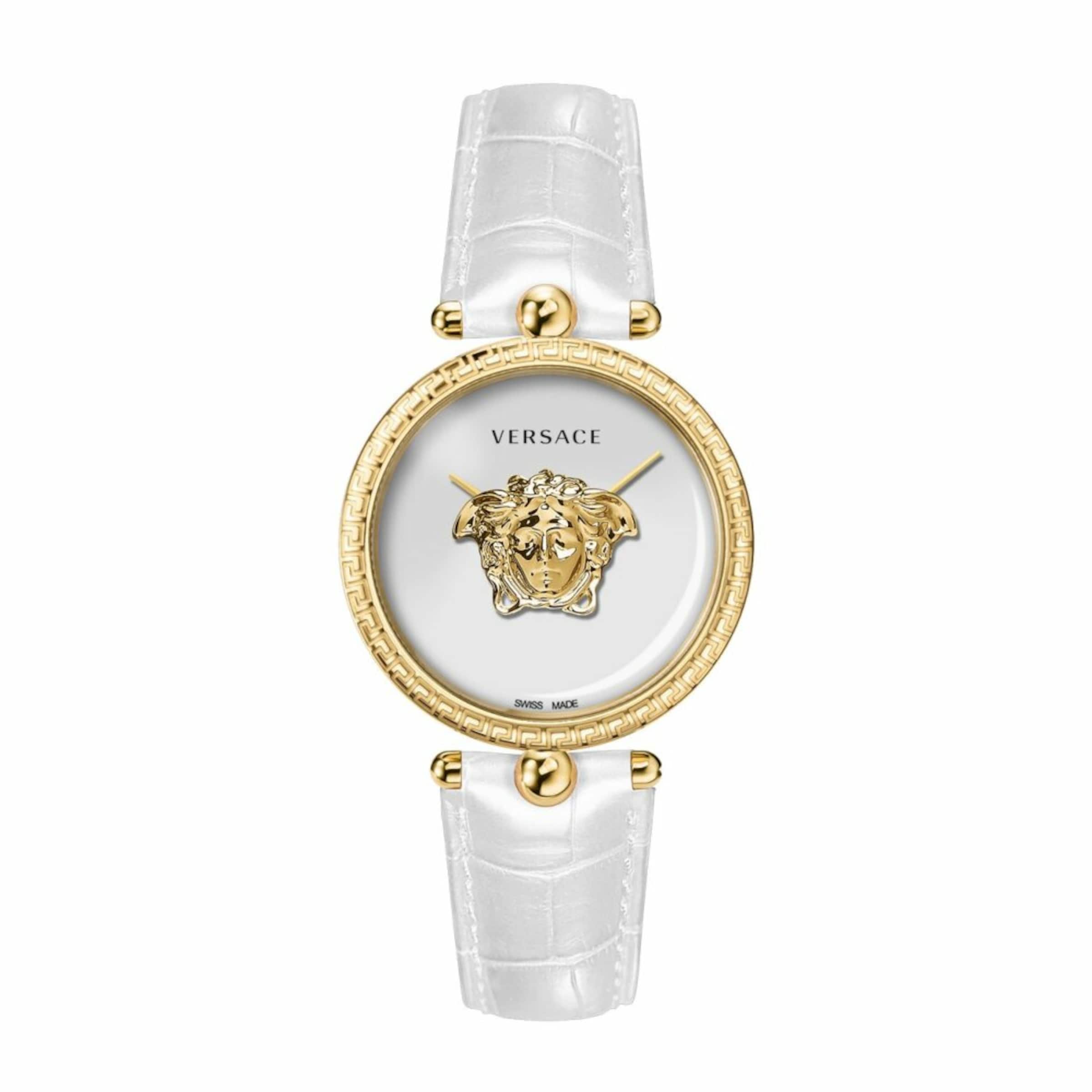 VERSACE Analoog horloge 'Palazzo' in de kleur Goud / Wit, Productweergave