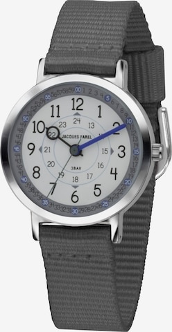 Jacques Farel Analog Watch in Grey: front