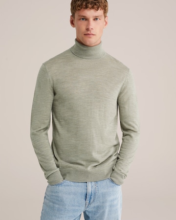 WE Fashion Pullover i grøn: forside