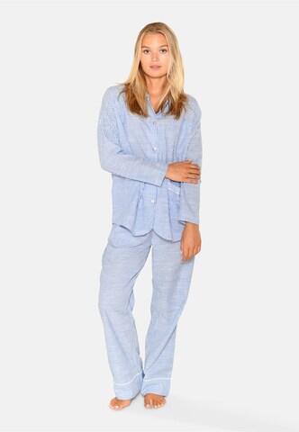 Chemise de nuit 'Amanda' CC DK en bleu : devant