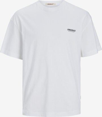 JACK & JONES Shirt 'MYKONOS' in White: front