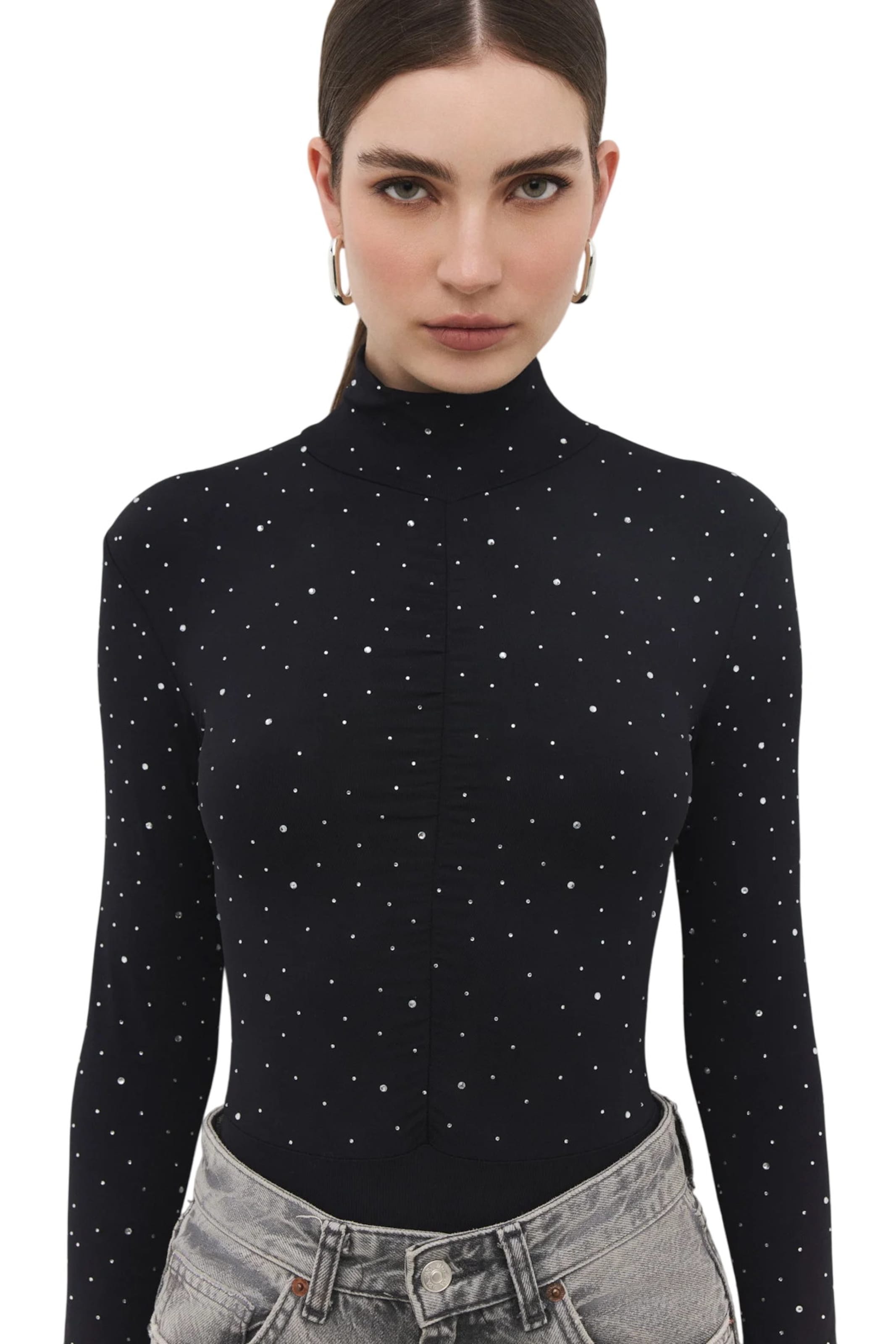 No Matter What Bluse in Schwarz