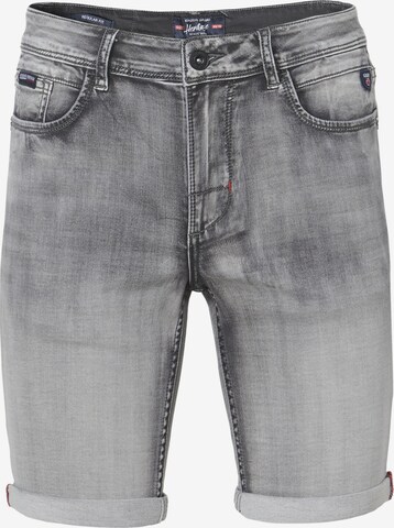 KOROSHI Slimfit Jeans in Grijs: voorkant