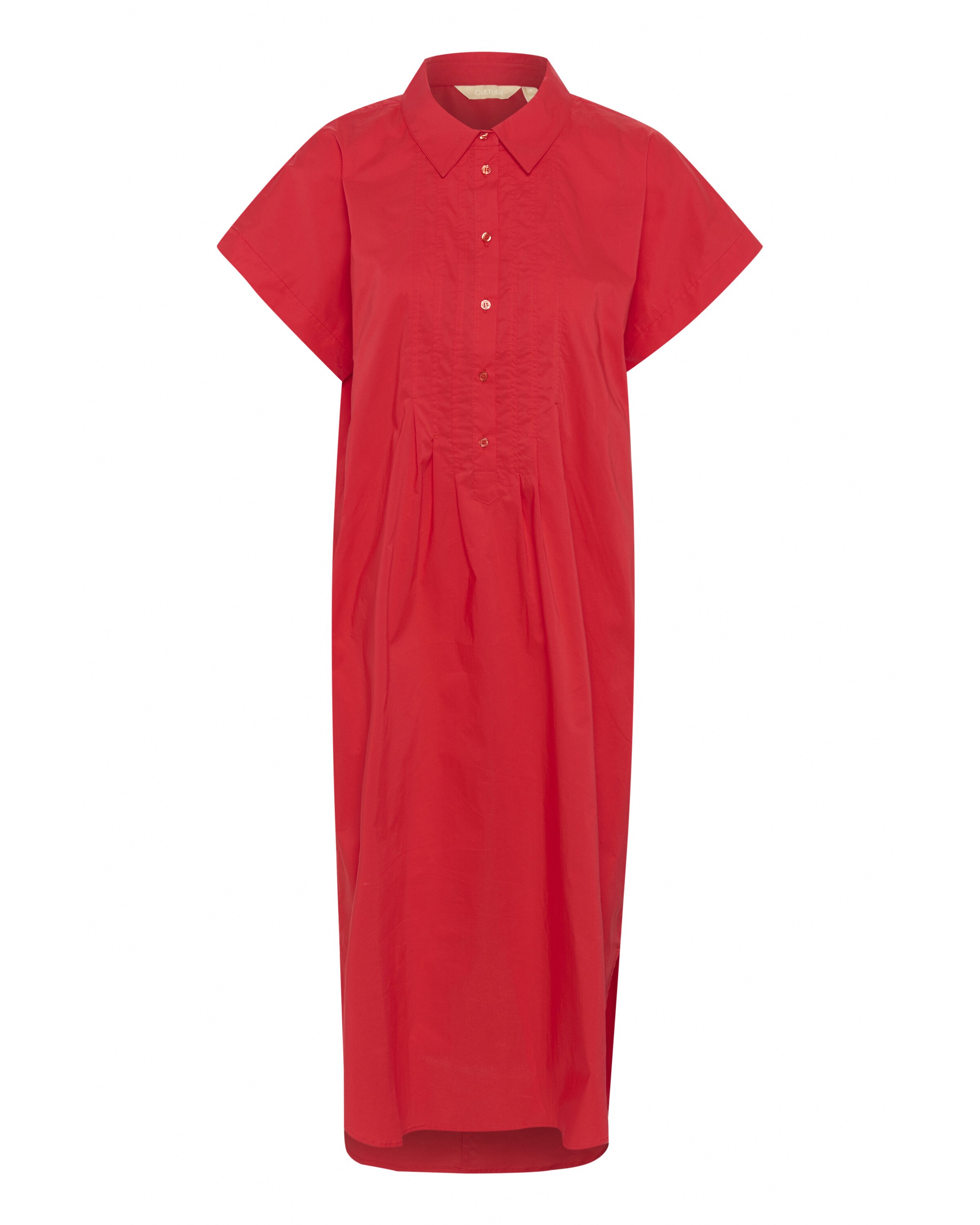 CULTURE Jurk 'CUBerri Antoinett' in Rood: voorkant