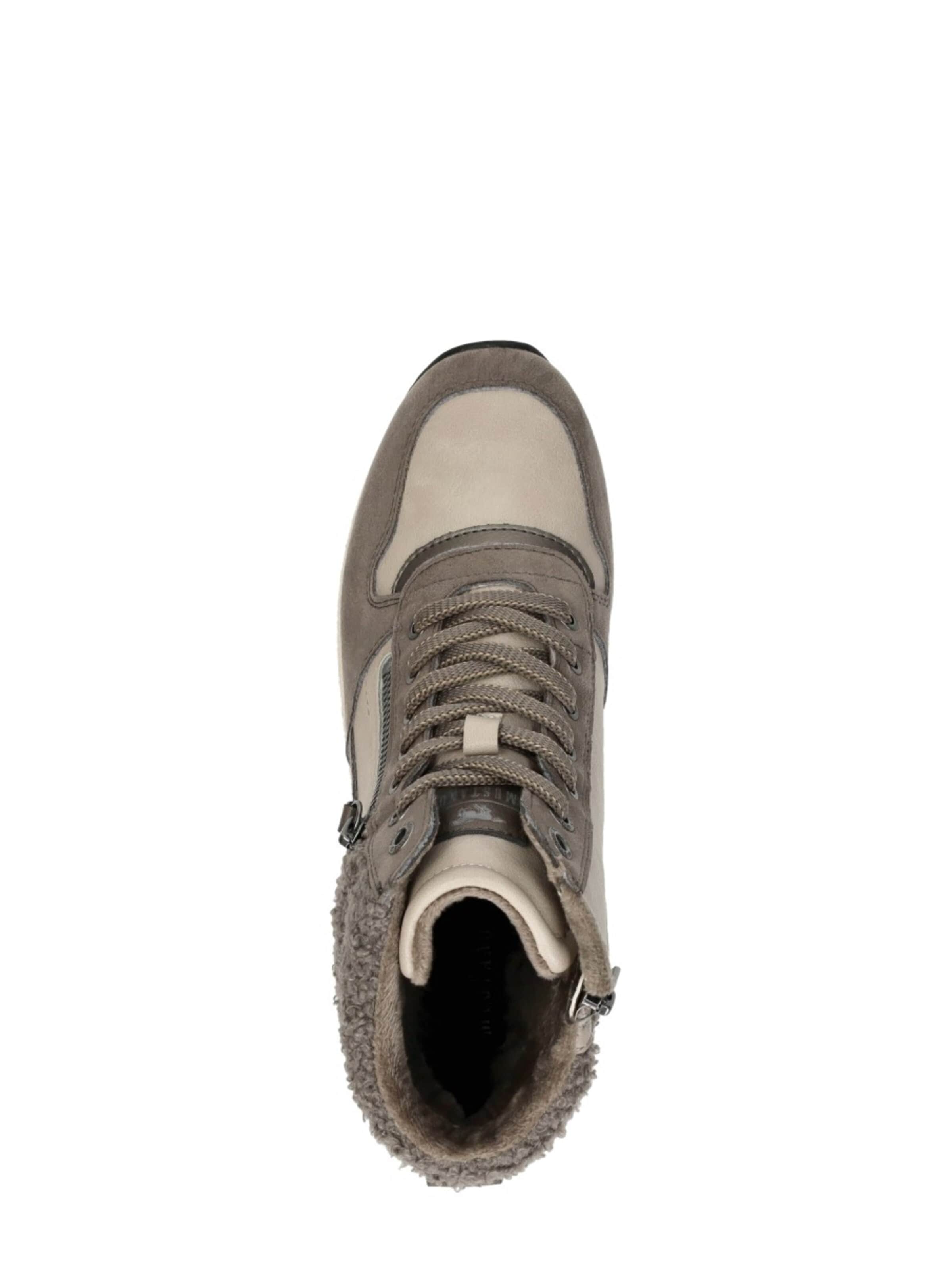 MUSTANG Sneakers laag 'Sneakers Hoog' in Grijs