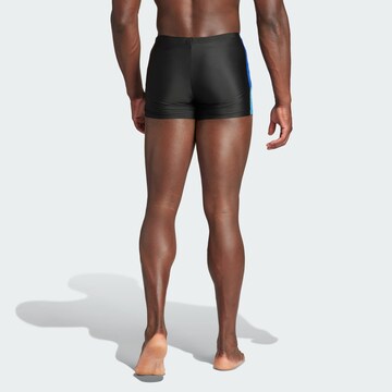 ADIDAS PERFORMANCE Athletic Swim Trunks in Black