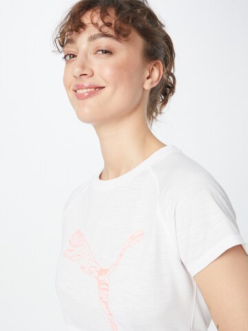 PUMA Λειτουργικό μπλουζάκι 'Run Favorite' σε λευκό