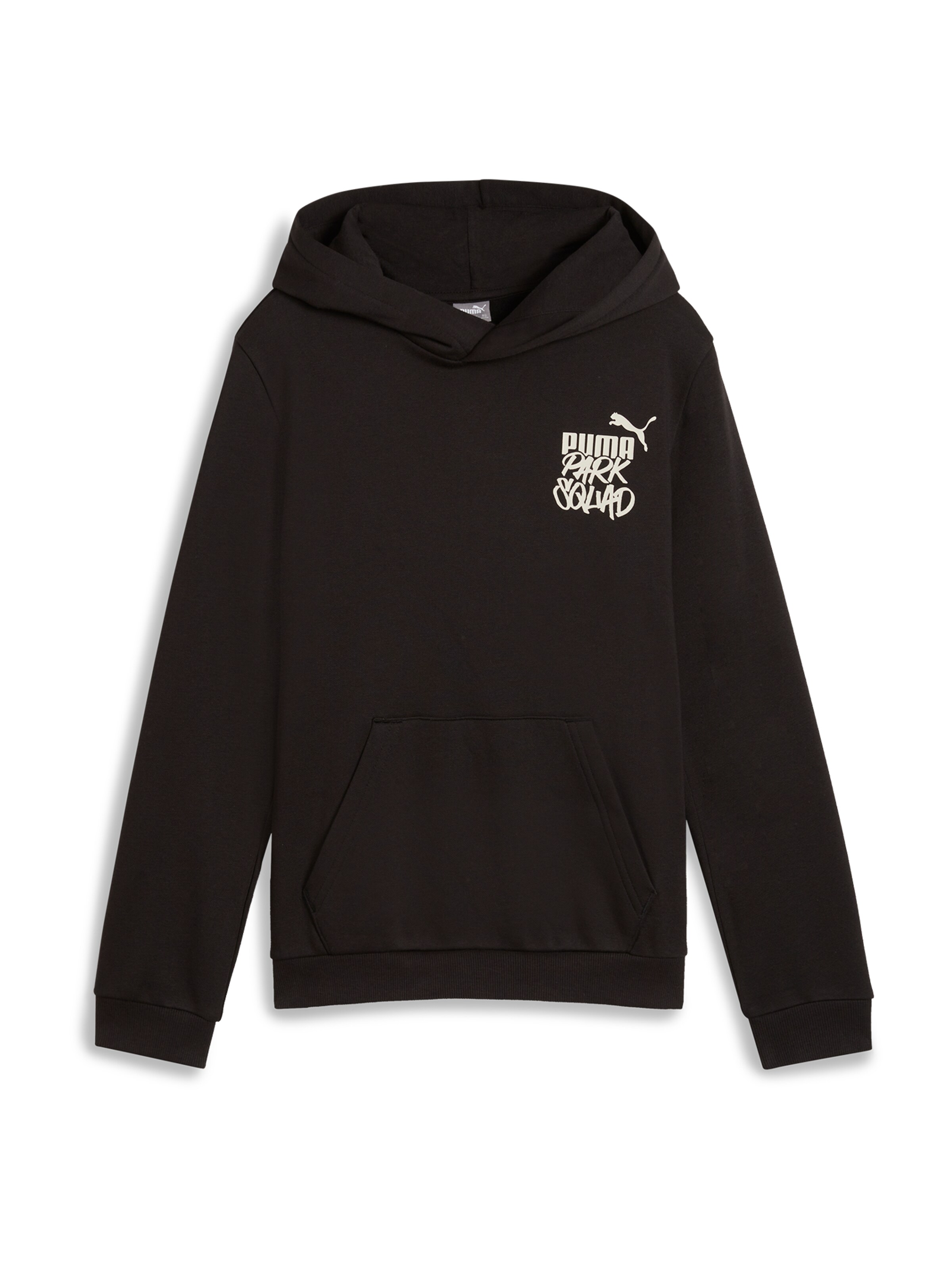 PUMA Sweatshirt 'ESS+' in Black: front