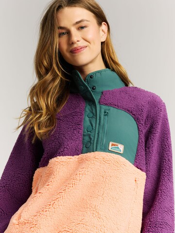 PROTEST Athletic Sweatshirt 'PRTBlizz' in Purple