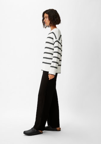 Wide leg Pantaloni di comma casual identity in nero