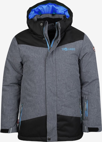 TROLLKIDS Winterjacke in Grau: Vorderseite