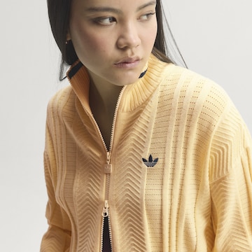 Cardigan 'Firebird' ADIDAS ORIGINALS en jaune
