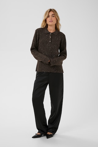 Pull-over 'CRJolly' Cream en marron