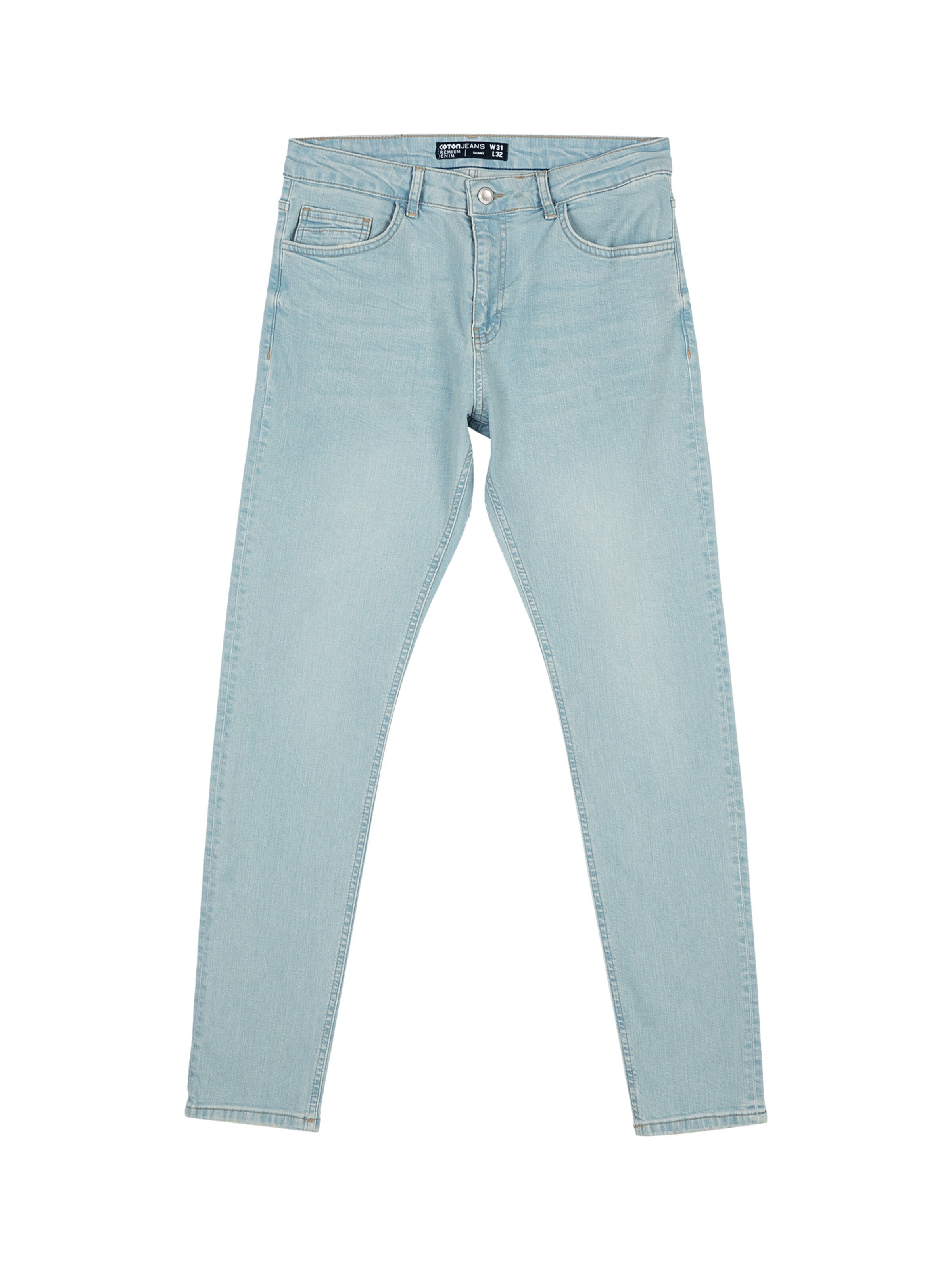 Koton Skinny Jeans in Blauw: voorkant