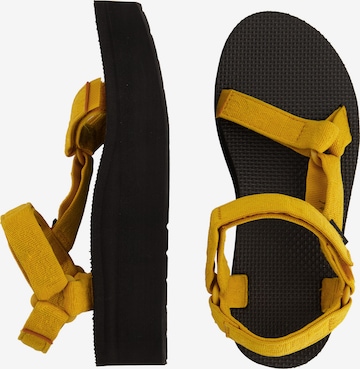 TEVA Sandale in Gelb