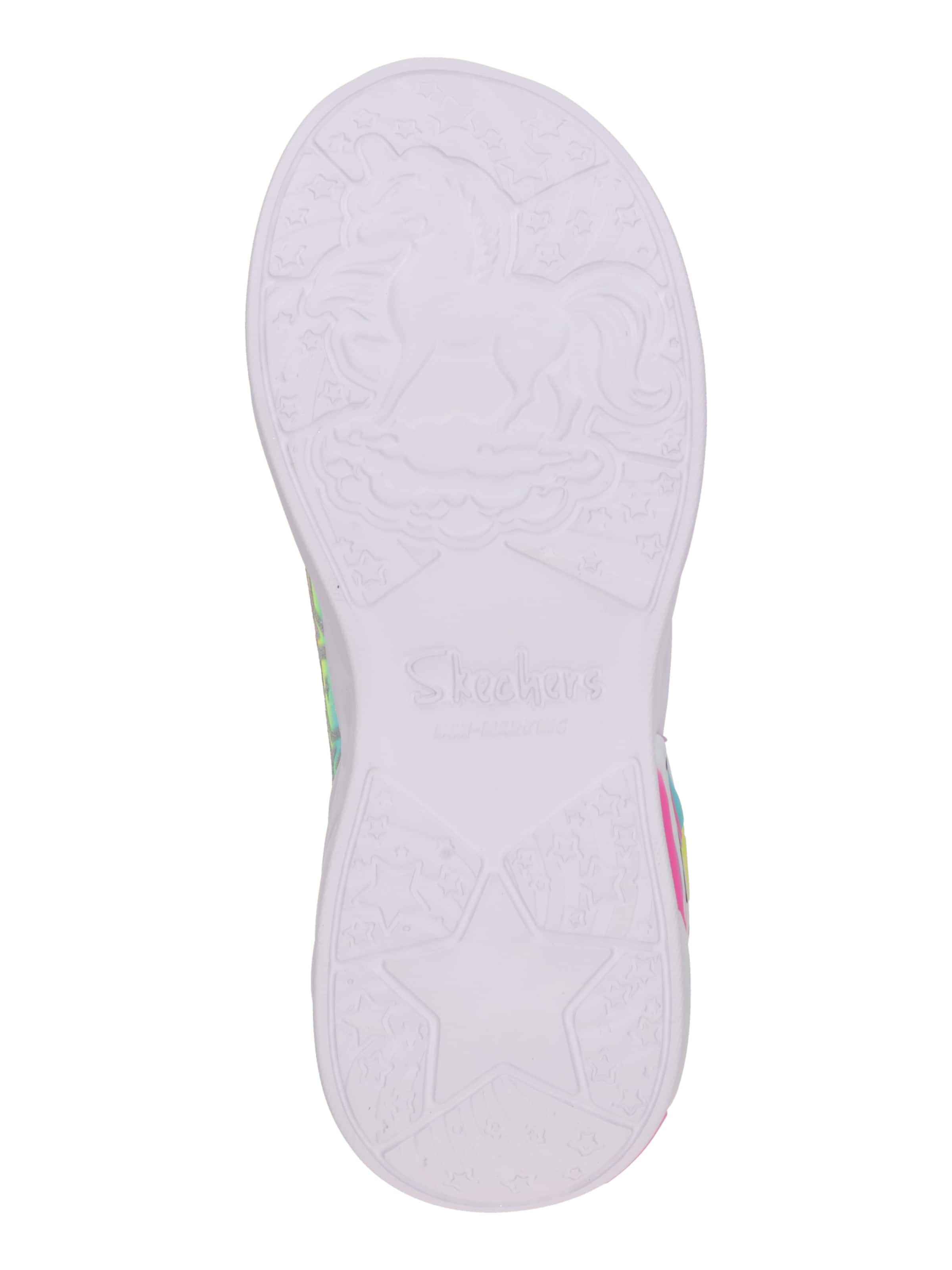 SKECHERS Superge 'UNICORN DREAMS - STARRY LITE' | srebrna barva