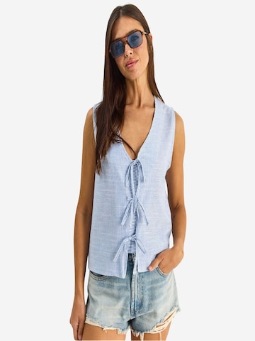 Bianco Lucci Blouse in Mixed colours: front