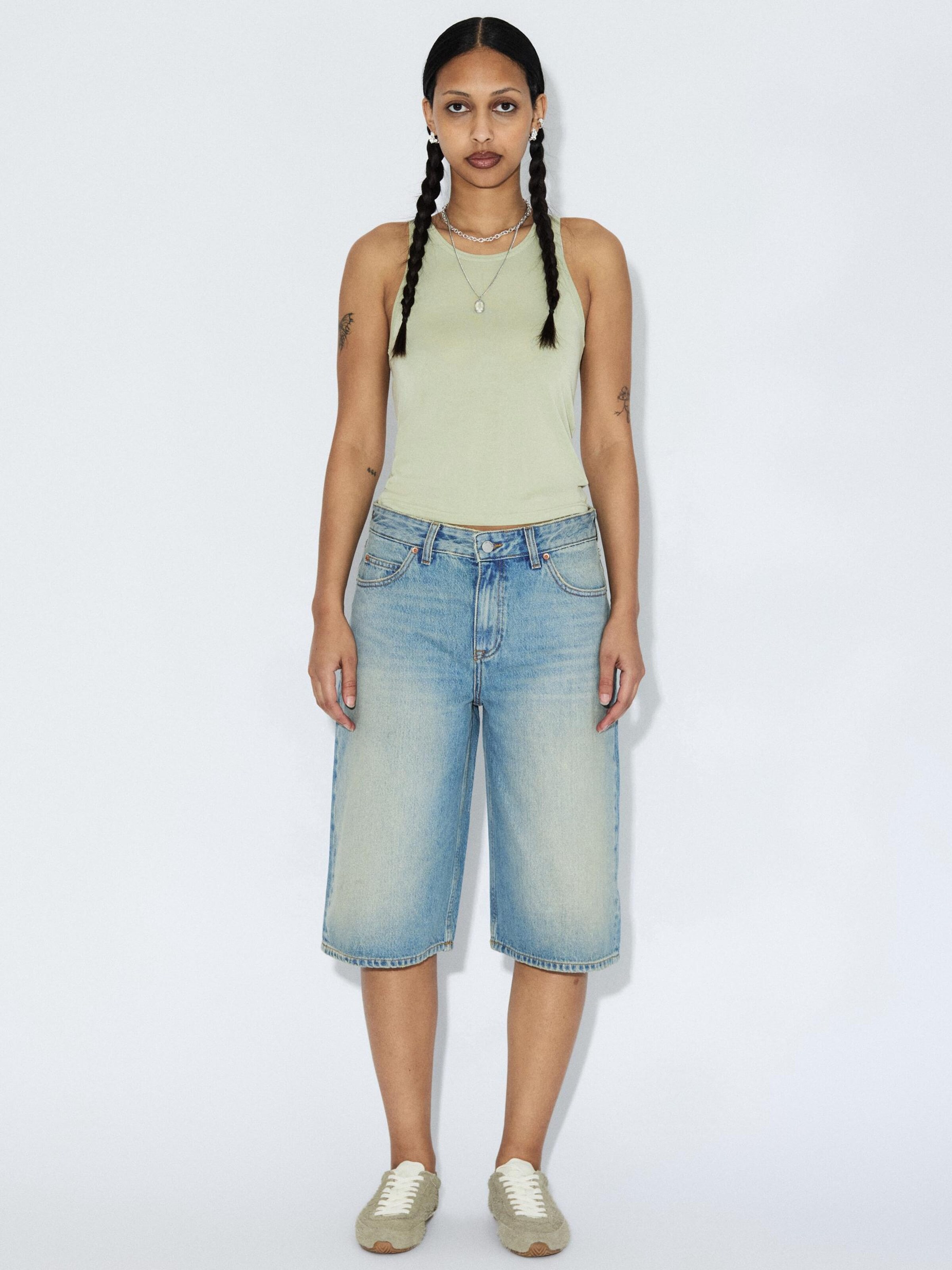 Dr. Denim Loosefit Jeans 'Bree'‌‌ in Blau: Vorderseite